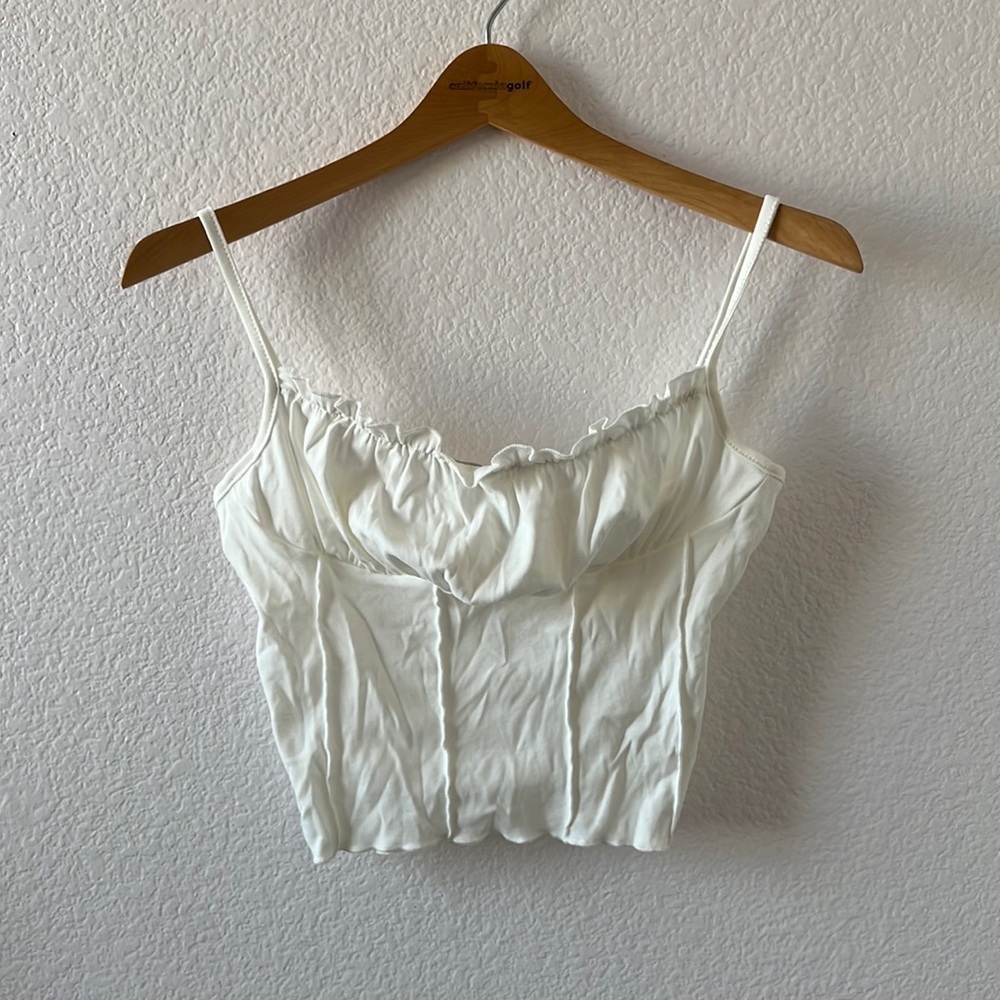 SUPER CUTE WHITE TANK